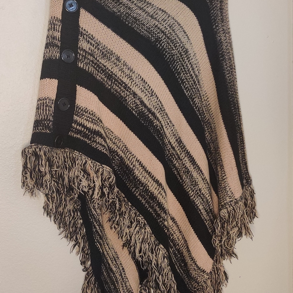 Boho Aztec poncho size 1x